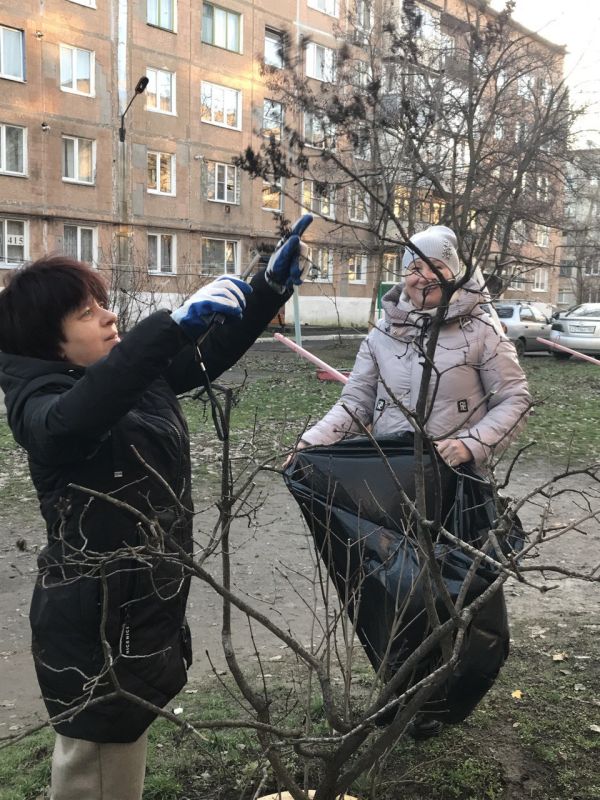 Участники ТОС «Мечта» Кировского вышли на субботник Участники ТОС «Мечта» Кировского вышли на субботник