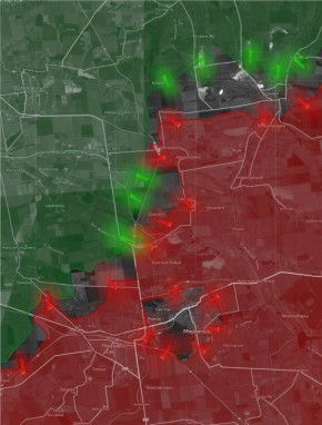 «На Покровском направлении, на рубеже Суворово – Никаноровка, российские войска захватили несколько лесополос на северном фланге
