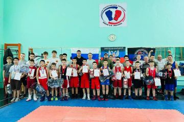 Сегодня в СОК ВИТЯЗЬ прошел открытый РИНГ среди юных спортсменов