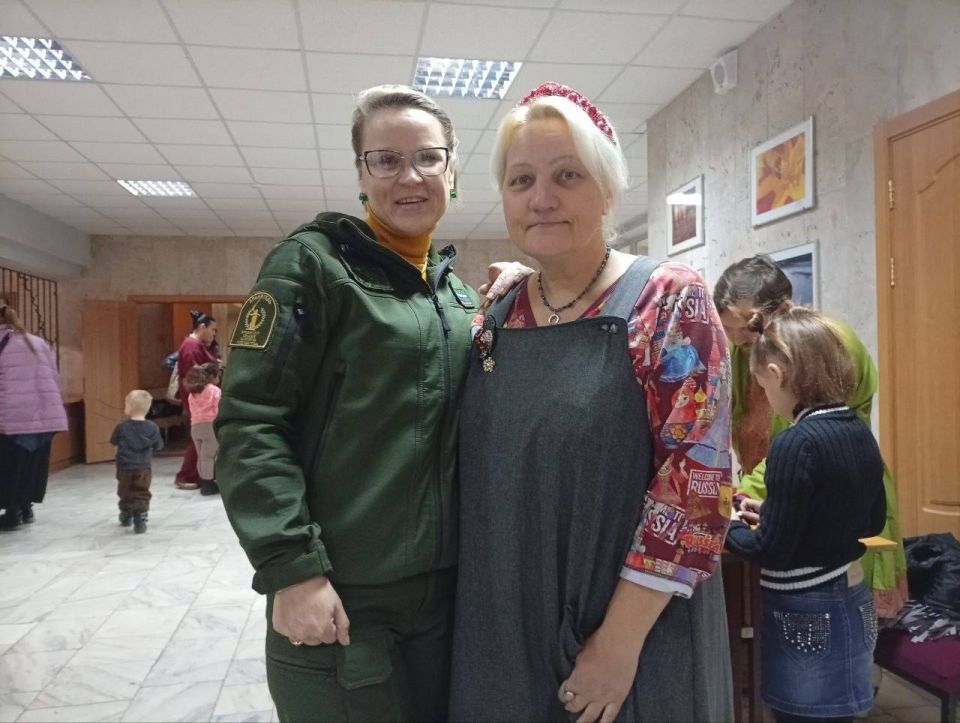 Снова посетили с детьми из семей военнослужащих мастер-классы «Путешествие в прошлое» в Донецке Снова посетили с детьми из семей военнослужащих мастер-классы «Путешествие в прошлое» в Донецке