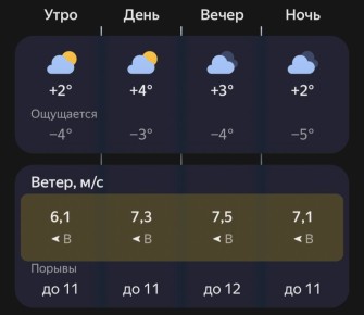 Сегодня погода — плюс, но ощущается как минус