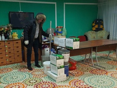 Очередная партия гуманитарного груза из Губкинского отправилась в Волновахский округ