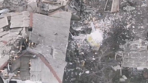 Минобороны РФ опубликовало кадры из освобожденного в ДНР села Ровное