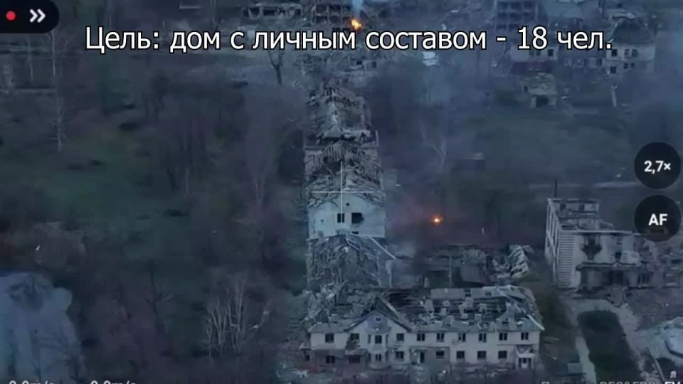 Эффективная работа комплекса РЭР «Тарантул» на базе ИИ: ликвидирован пункт временной дислокации ВСУ в н.п. Димитров