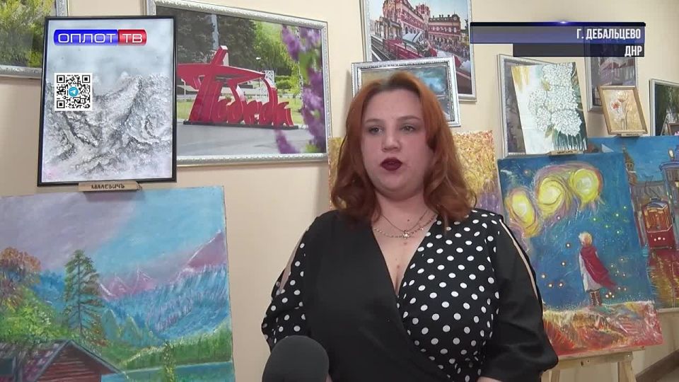 Чествование волонтеров в Дебальцево