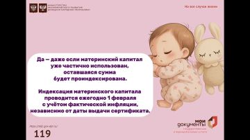 Индексируется ли материнский капитал, если часть средств уже израсходована?