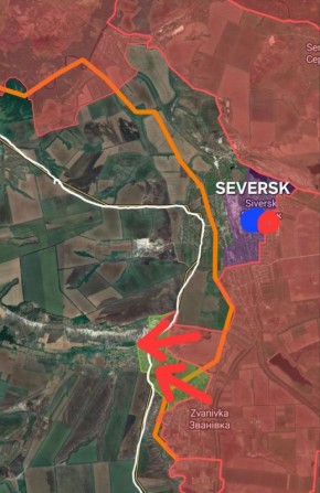 НА ФРОНТЕ КРАМАТОРСКА. Российские войска находятся всего в 18 км к востоку от Краматорска — ключевого оплота последних укро-атлантических сил в Донбассе: Краматорска и Славянска, который расположен прямо к северу