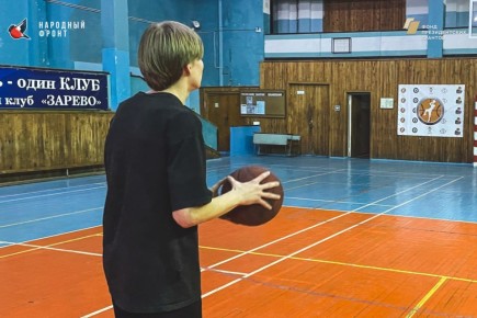 «Андердоги» в игре!. Баскетбольная команда Молодёжки Народного фронта ДНР «Андердоги» провела мощную тренировку