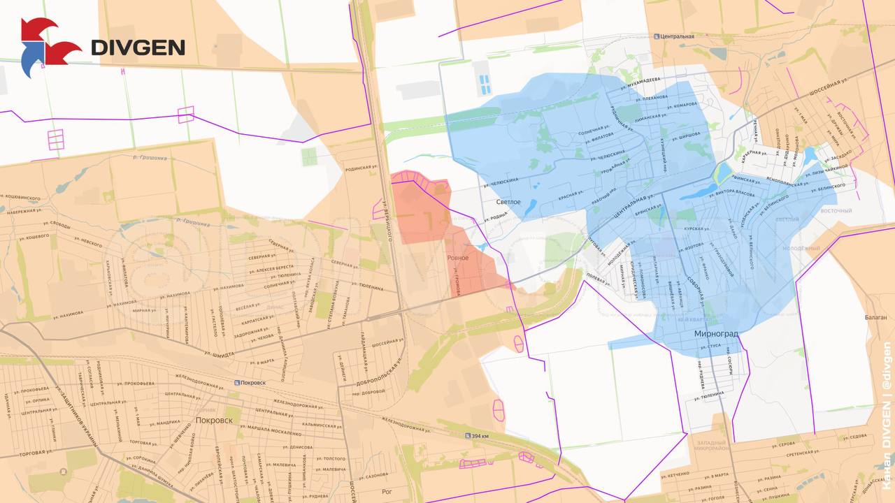 Изменения на карте за прошедшие сутки: Изменения на карте за прошедшие сутки: