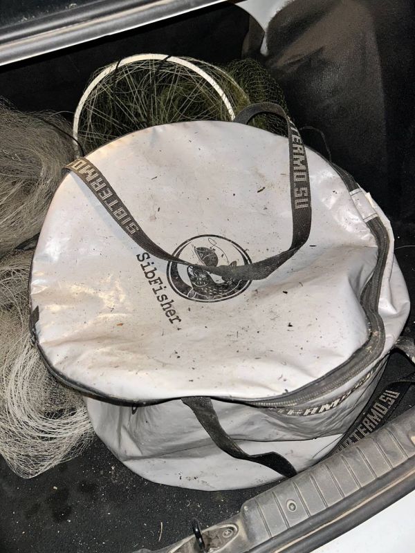 Полицейские пресекли факт незаконного вылова рыбы