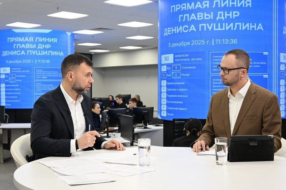 Андрей Чертков: Завершилась прямая линия Главы Республики