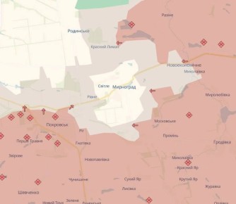 Мирноград фактически в котле: заблокирован со всех сторон, как российскими войсками, так и "серой зоной", — украинские ресурсы