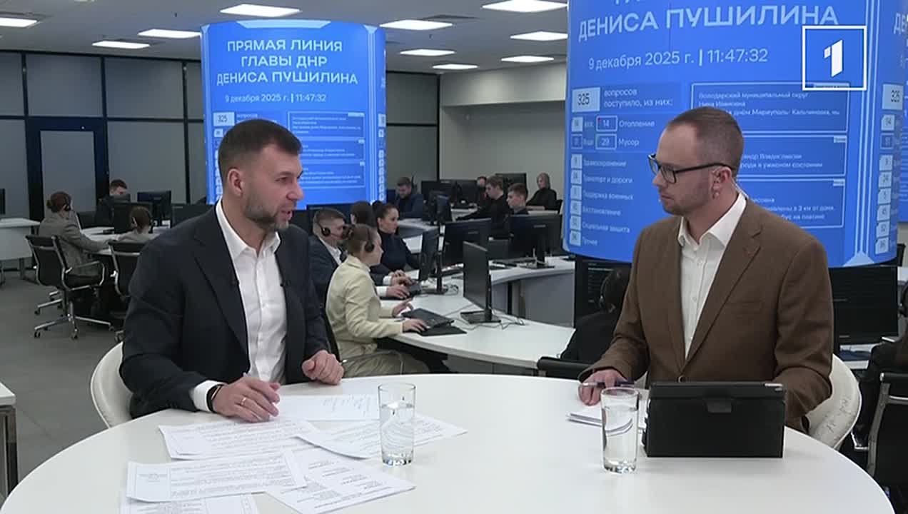 Денис Пушилин о ремонте внутриквартальных дорог в Киевском, Куйбышевском, Кировском и Петровском районах Донецка