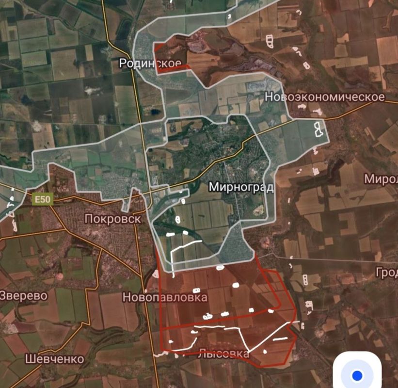 А в Мирнограде становится всё тревожнее