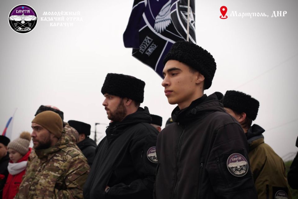Молодёжный Казачий отряд «Карачун» Мариупольского куреня почтили память погибшим героям Отечества Молодёжный Казачий отряд «Карачун» Мариупольского куреня почтили память погибшим героям Отечества