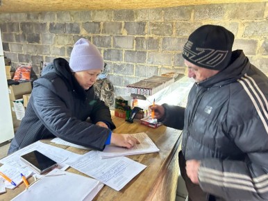 Забота о жителях освобожденных территорий: выездной прием в селах Ясная Поляна, Шахтерское, Золотая Нива