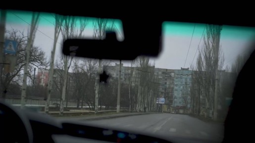 Посетили Никитовский район Горловки, где побывали в школе №12