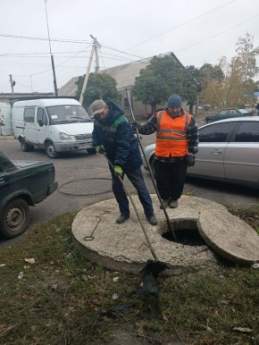 Службой водоотведения Тельмановского района "Вода Донбасса" совместно с шеф-регионом Свердловской области выполнили аварийные работы: