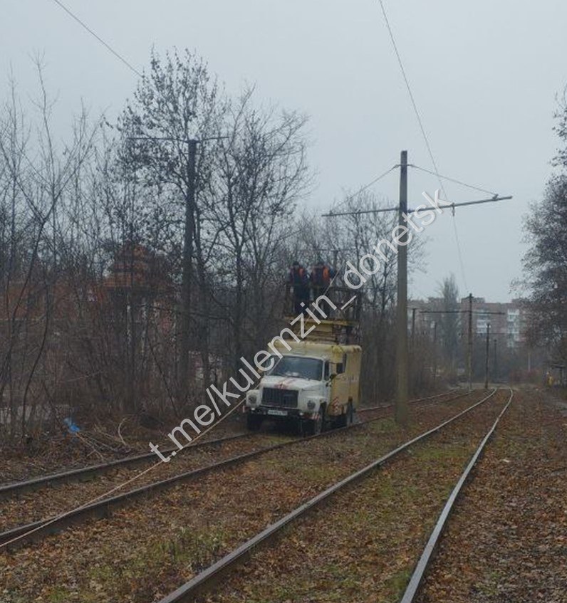 Алексей Кулемзин: Специалисты предприятия «Донэлектроавтотранс» продолжают работы по восстановлению инфраструктуры трамвайного маршрута №16