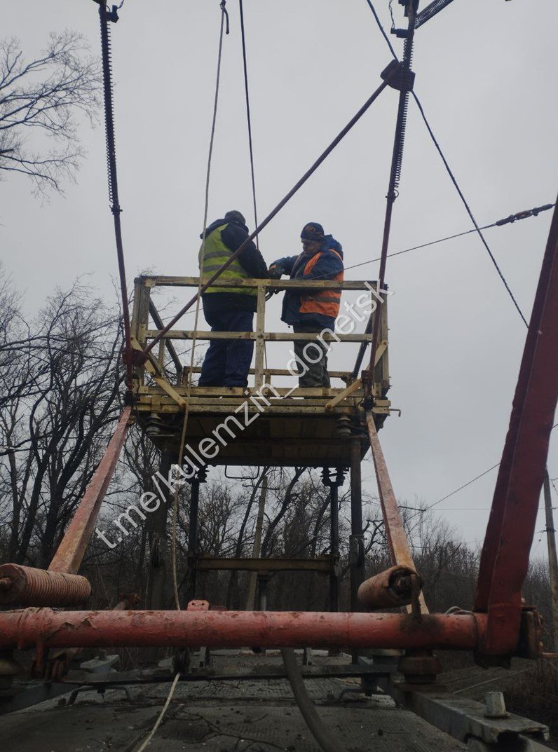 Алексей Кулемзин: Специалисты предприятия «Донэлектроавтотранс» продолжают работы по восстановлению инфраструктуры трамвайного маршрута №16 Алексей Кулемзин: Специалисты предприятия «Донэлектроавтотранс» продолжают работы по восстановлению инфраструктуры трамвайного маршрута №16