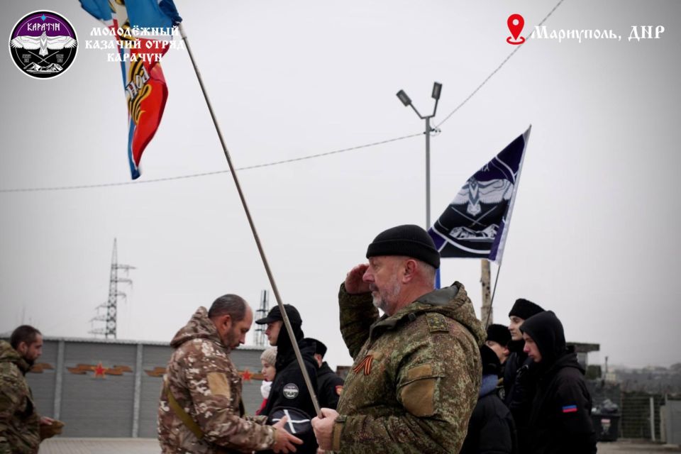 Молодёжный Казачий отряд «Карачун» Мариупольского куреня почтили память погибшим героям Отечества Молодёжный Казачий отряд «Карачун» Мариупольского куреня почтили память погибшим героям Отечества