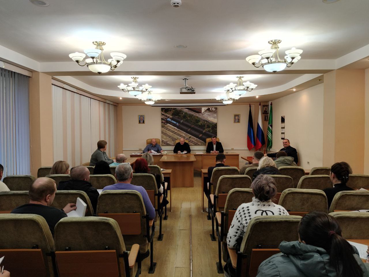 Максим Паршин встретился с представителями трудового коллектива Филиала шахта «Комсомолец Донбасса» ООО «Импекс-Дон»