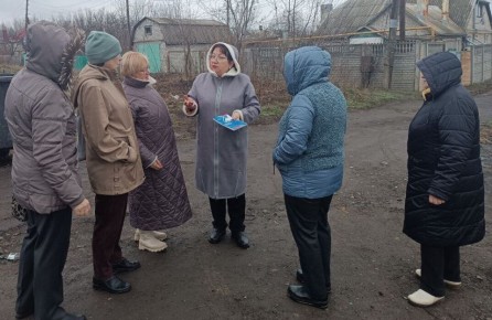 Наталья Бегуненко: По поручению Главы ДНР Дениса Пушилина в Петровском районе продолжаются встречи с населением