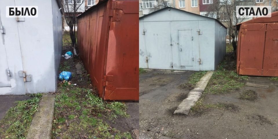 В Кировском поддерживают чистоту дворов В Кировском поддерживают чистоту дворов