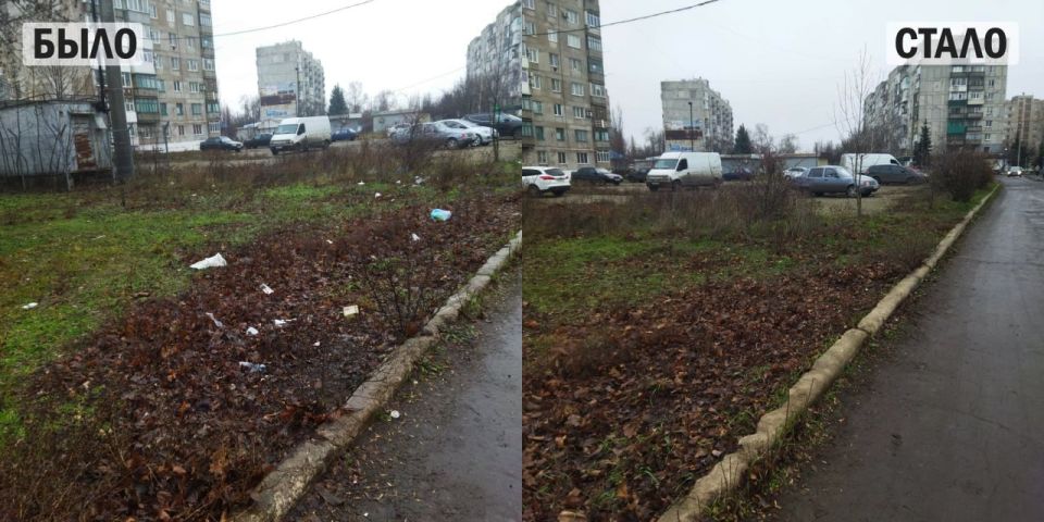 В Кировском поддерживают чистоту дворов В Кировском поддерживают чистоту дворов