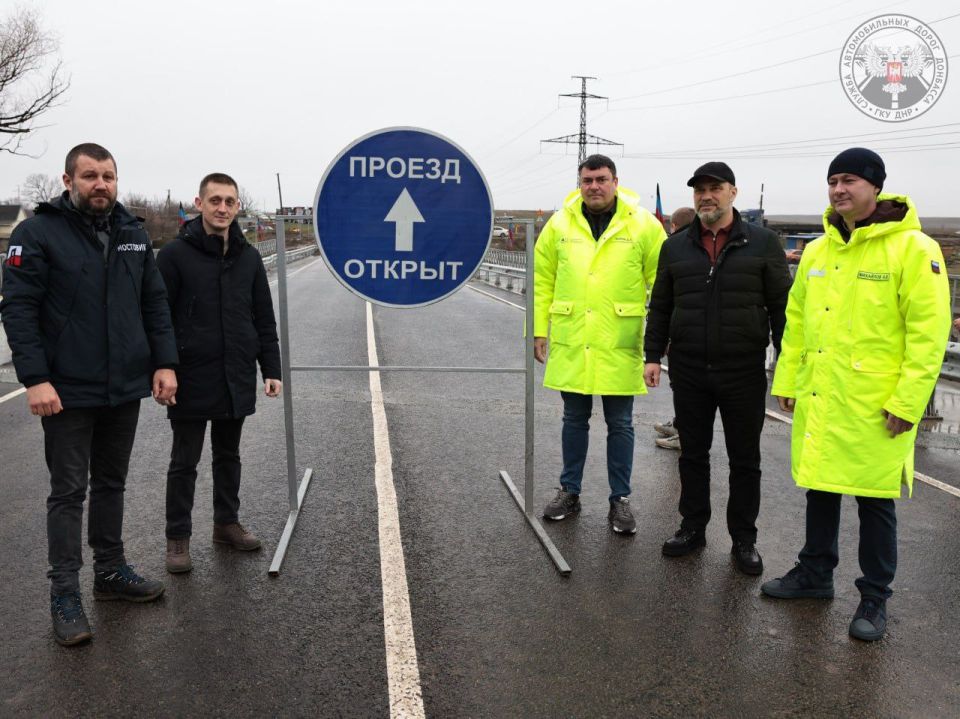 Всего за 6 месяцев капитально отремонтировали мост через реку Скелевая в Дебальцевском округе Всего за 6 месяцев капитально отремонтировали мост через реку Скелевая в Дебальцевском округе