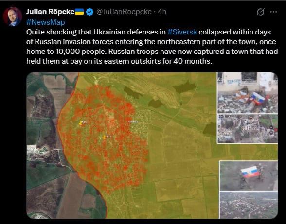 Западные журналисты шокированы тем, как быстро и «незаметно» ВС РФ освободили Северск