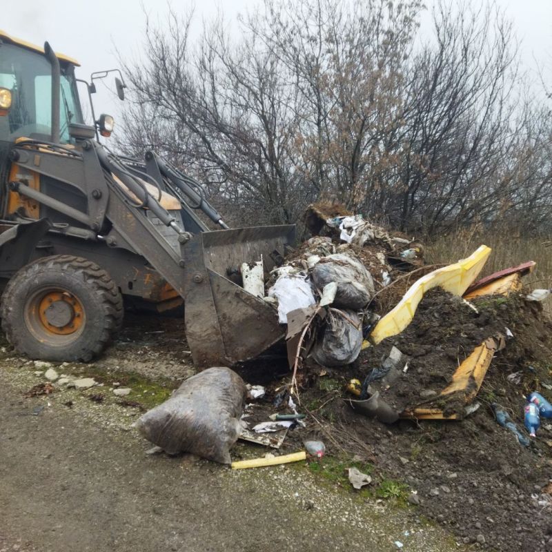В Кировском ликвидируют стихийные свалки В Кировском ликвидируют стихийные свалки