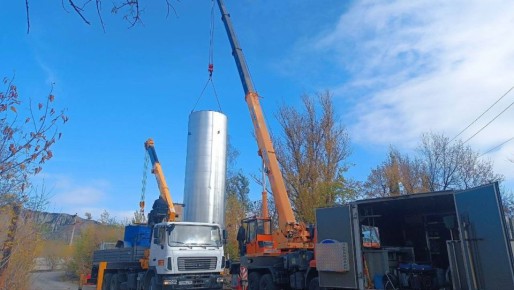 Две новые водонапорные башни установят до конца декабря в Макеевке