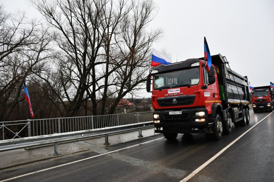 Сергей Желновач: В городском округе Дебальцево открылся мост через реку Скелевая на км 5+386 в пгт Мироновский Сергей Желновач: В городском округе Дебальцево открылся мост через реку Скелевая на км 5+386 в пгт Мироновский