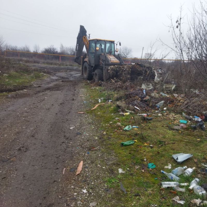 В Кировском ликвидируют стихийные свалки В Кировском ликвидируют стихийные свалки