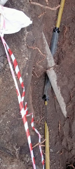 В Шахтерске выполняются работы по реконструкции подземного газопровода