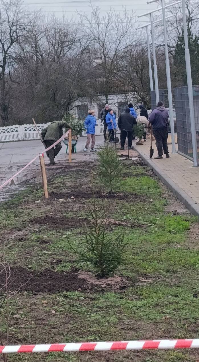 Наталья Великодная: Продолжаем благоустраивать село Зерновое! Наталья Великодная: Продолжаем благоустраивать село Зерновое!