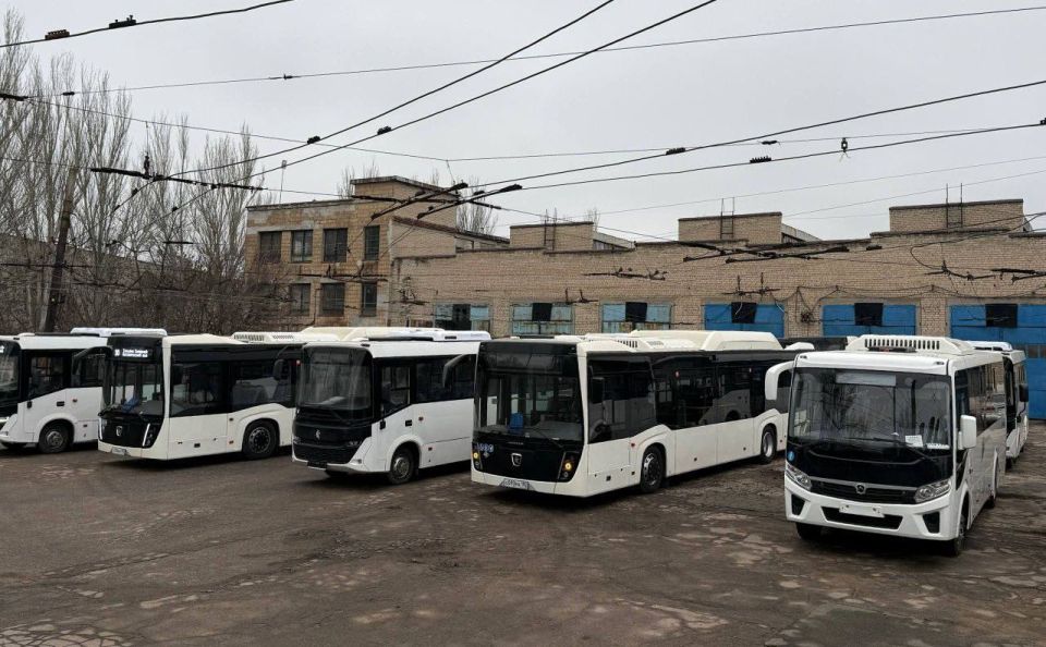 Новая партия автобусов прибыла в ДНР Новая партия автобусов прибыла в ДНР