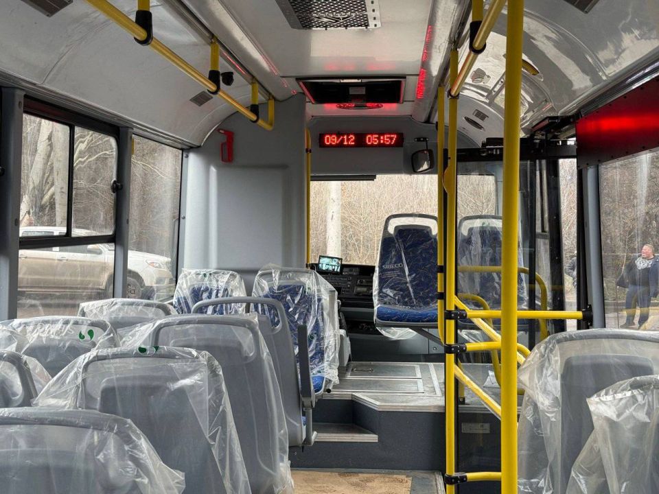 Новая партия автобусов прибыла в ДНР Новая партия автобусов прибыла в ДНР