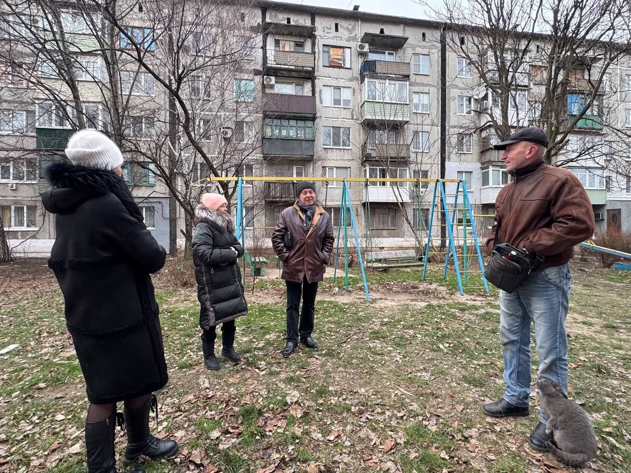 Сергей Литвинов: Встреча с жителями Ждановки