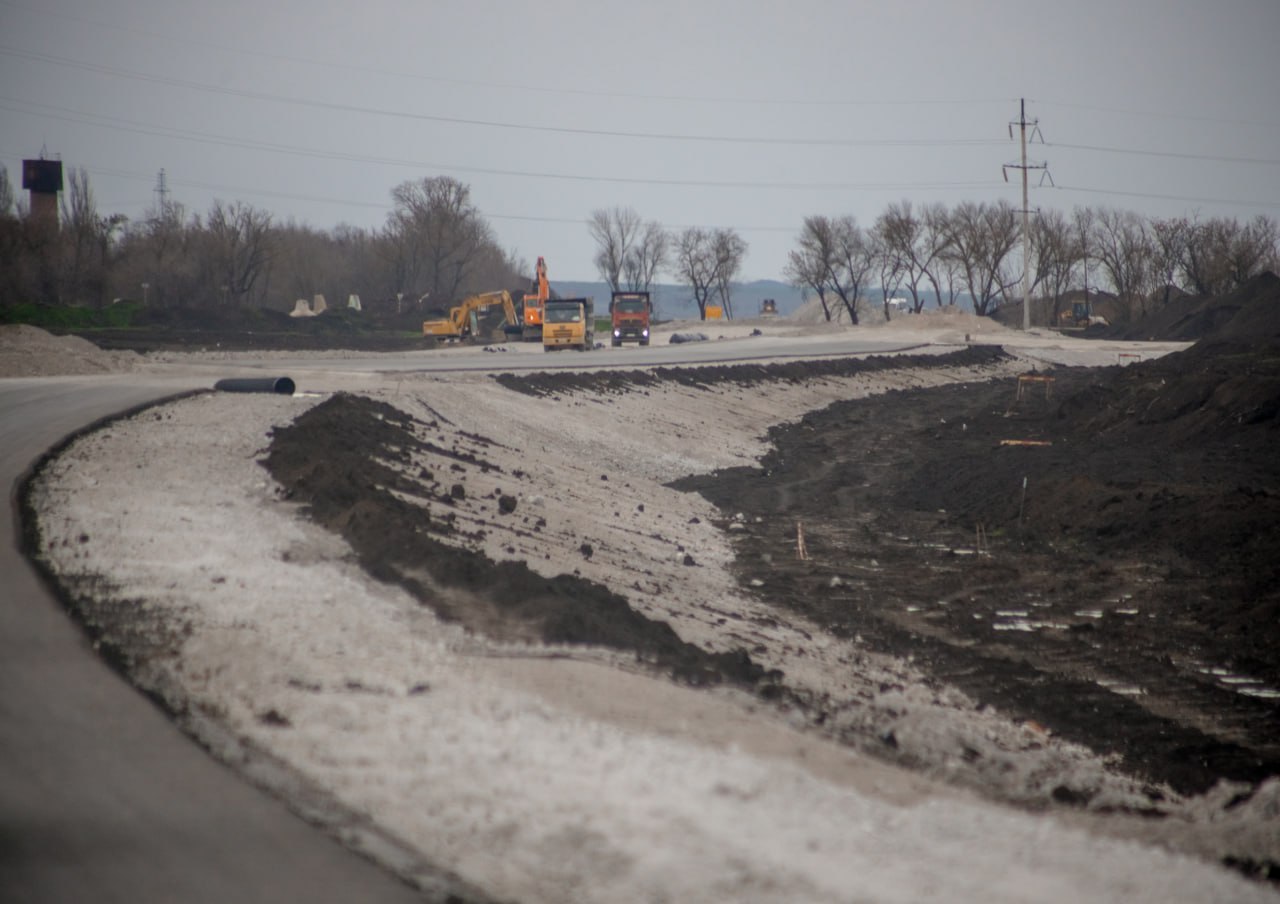 Строительство обхода Мариуполя завершится в 2028 году Строительство обхода Мариуполя завершится в 2028 году