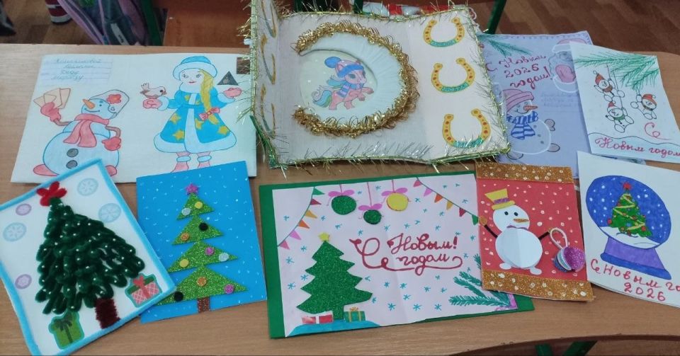 Новогодняя открытка в Тельмановском муниципальном округе! Новогодняя открытка в Тельмановском муниципальном округе!