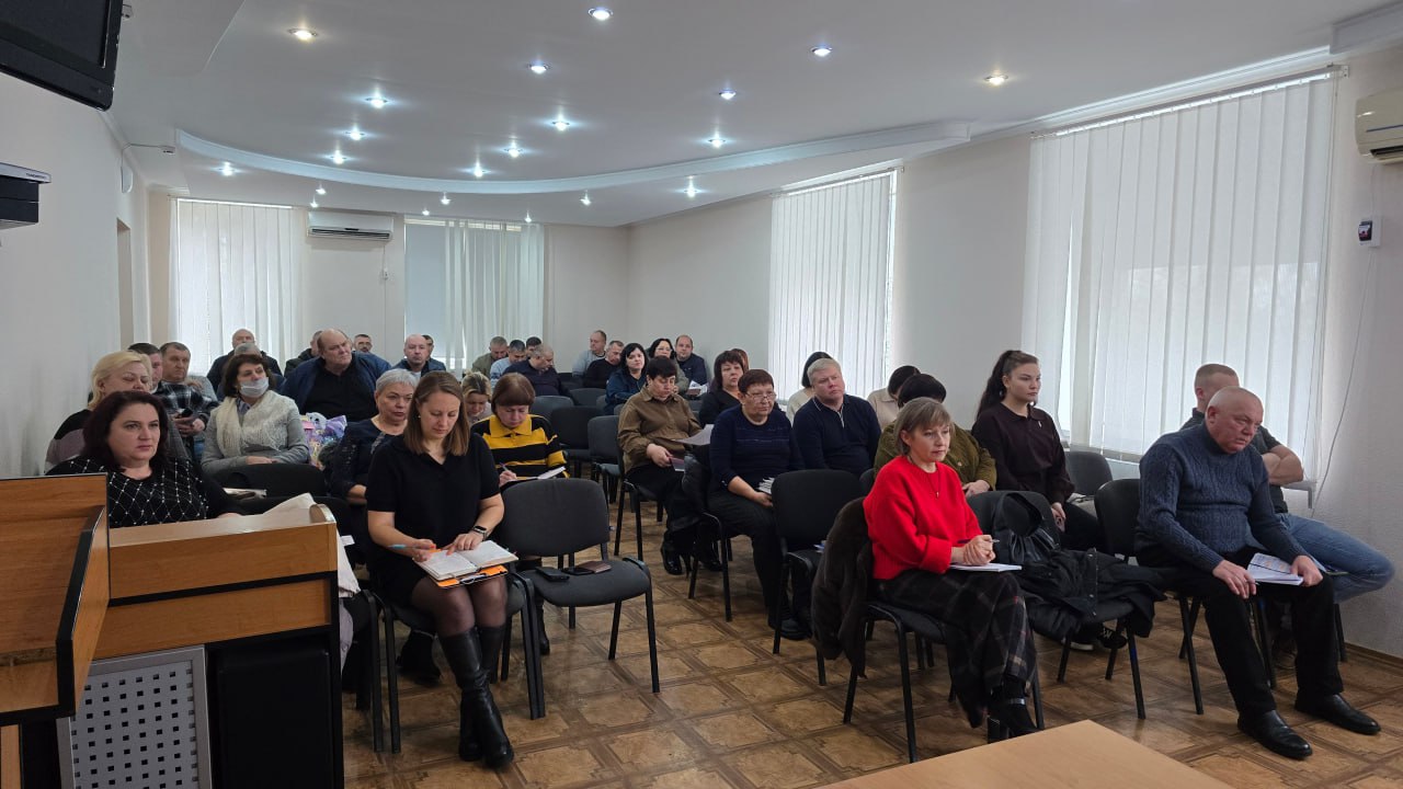 Николай Михайлов: Провел аппаратное совещание с руководителями структурных и территориальных подразделений Администрации Старобешевского муниципального округа, учреждений, организаций, предприятий Николай Михайлов: Провел аппаратное совещание с руководителями структурных и территориальных подразделений Администрации Старобешевского муниципального округа, учреждений, организаций, предприятий