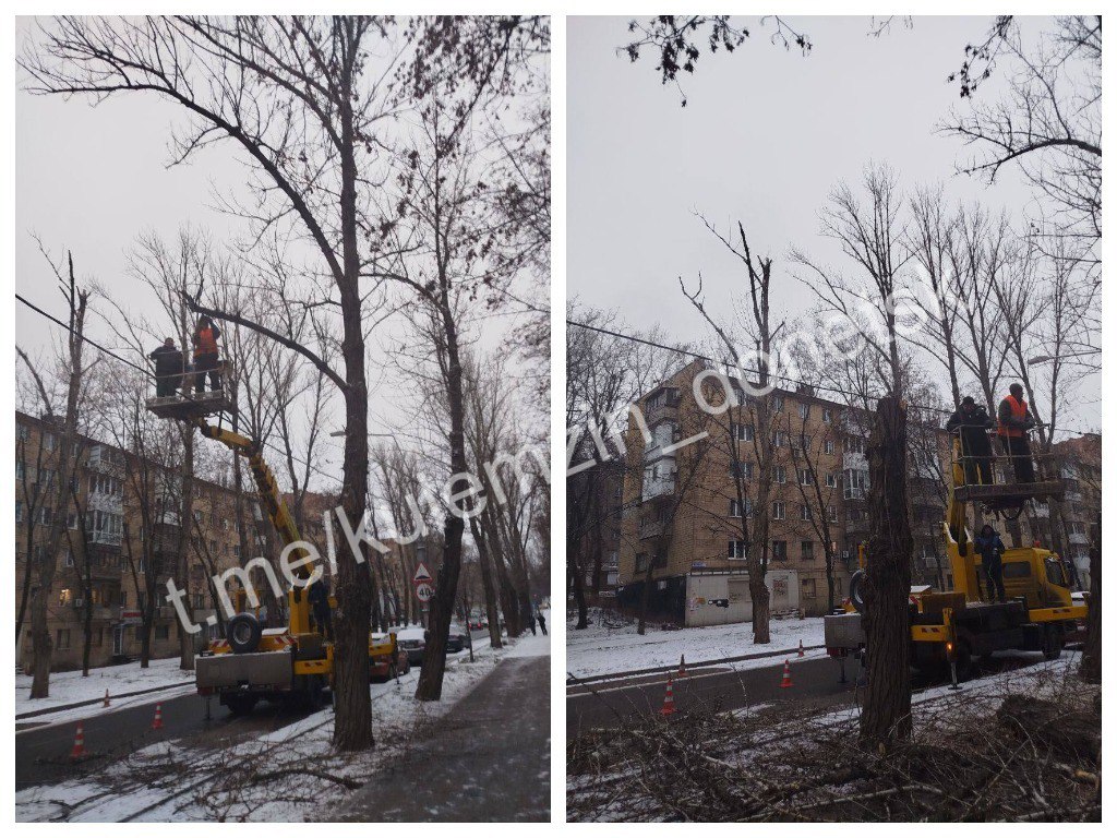 Алексей Кулемзин: Сегодня сотрудники коммунального предприятия «Зелёное строительство» убрали и вывезли опавшую листву и ветки, а также устраняли последствия непогоды, выполняя распил деревьев Алексей Кулемзин: Сегодня сотрудники коммунального предприятия «Зелёное строительство» убрали и вывезли опавшую листву и ветки, а также устраняли последствия непогоды, выполняя распил деревьев