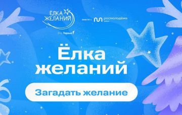 Уважаемые краснолиманцы!. Продолжается прием заявок на ежегодную благотворительную акцию «Ёлку желаний» организованной Движением Первых и Росмолодёжью! Всероссийская акция "Ёлка желаний" проводится с 2018 года