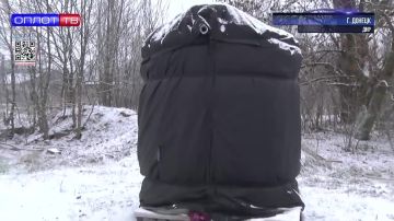 Понадобились сутки, чтобы по улице Специалистов в Кировском районе Донецка появилась ёмкость для воды