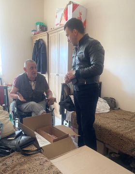 Денис Машков организовал и доставил гуманитарную помощь для жителей, эвакуированных из Угледара в Волноваху