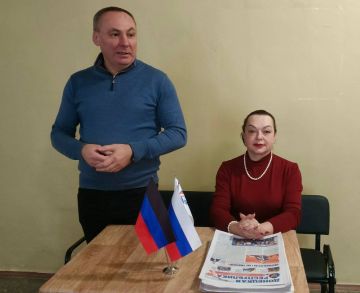 Михаил Меренков: Сегодня в рамках партпроекта «Управдом ДНР» совместно с депутатом Донецкого городского совета Ириной Бениаминовой с участием старших по домам провели встречу с трудовым коллективом ГБУ ДНР "Городская...