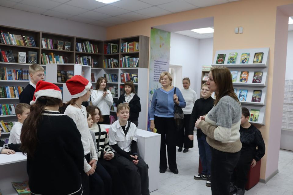 Экскурсия в библиотеку. 17 декабря Экскурсия в библиотеку. 17 декабря