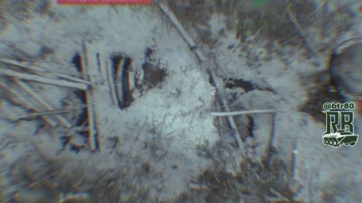 46 оаэмбр снова на выселках: наши птички уничтожили блиндаж врага под Новопавловкой